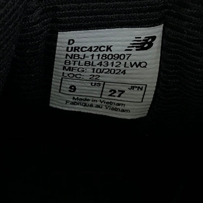 NEW BALANCE | ニューバランス スニーカー URC42CK ブラック 27cm【倉吉店】