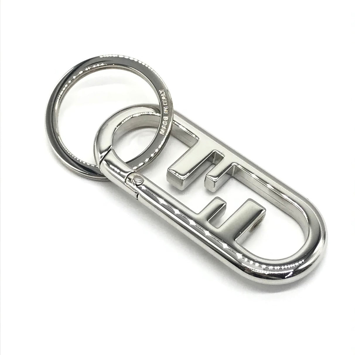FENDI | フェンディ オーロックチャーム キーリング 7AS187B08F0TH0 シルバー【倉吉店】