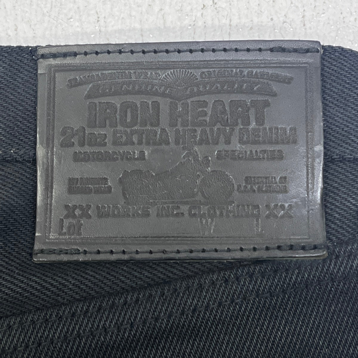 IRON HEART | アイアンハート 21oz Extra Heavy Denim デニムパンツ ブラック サイズ：29【加古川店】