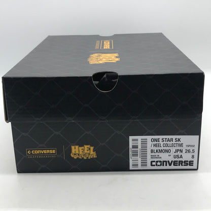 CONVERSE | コンバース × HEEL C(ヒール コレクティブ) ONE STAR SK スニーカー 1SF032 ブラック 26.5cm【倉吉店】