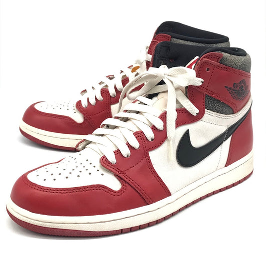 NIKE | ナイキ AIR JORDAN 1 RETRO HIGH OG スニーカー DZ5485-612 レッド 27cm【倉吉店】