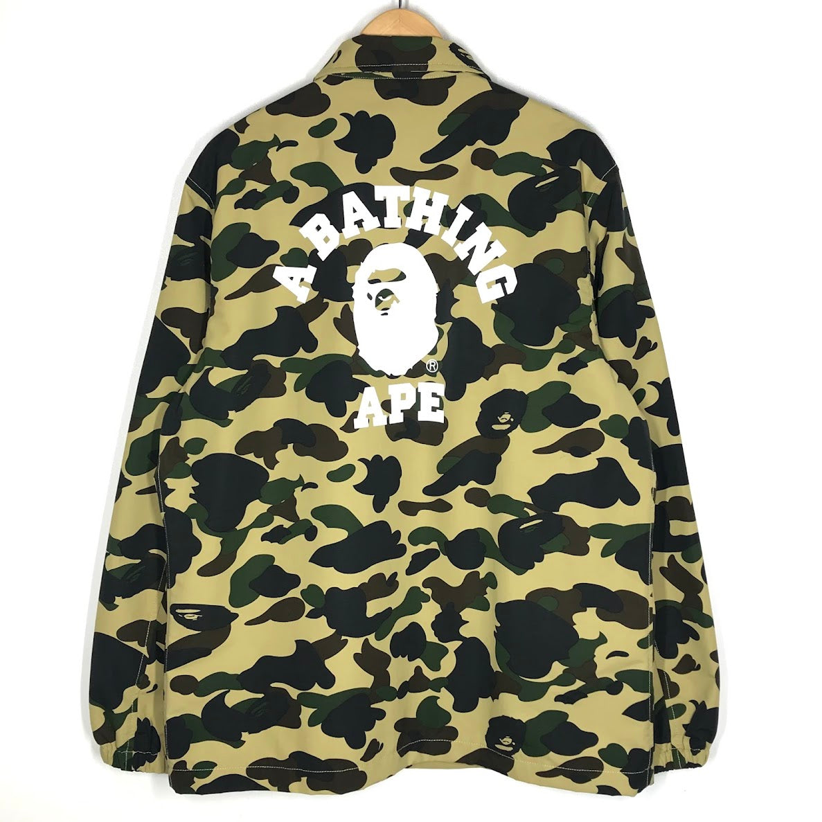 A BATHING APE | アベイシングエイプ 1ST CAMO COACH JACKET コーチジャケット ナイロンジャケット 1K30140005 ファーストカモ サイズ：L【倉吉店】