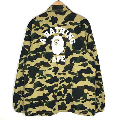 A BATHING APE | アベイシングエイプ 1ST CAMO COACH JACKET コーチジャケット ナイロンジャケット 1K30140005 ファーストカモ サイズ：L【倉吉店】