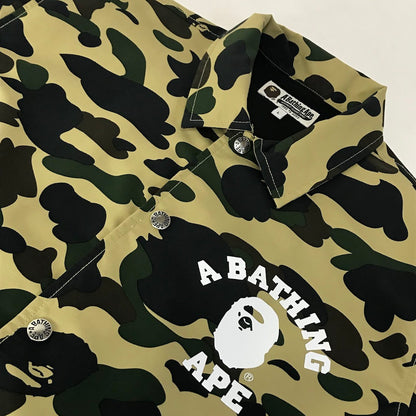A BATHING APE | アベイシングエイプ 1ST CAMO COACH JACKET コーチジャケット ナイロンジャケット 1K30140005 ファーストカモ サイズ：L【倉吉店】