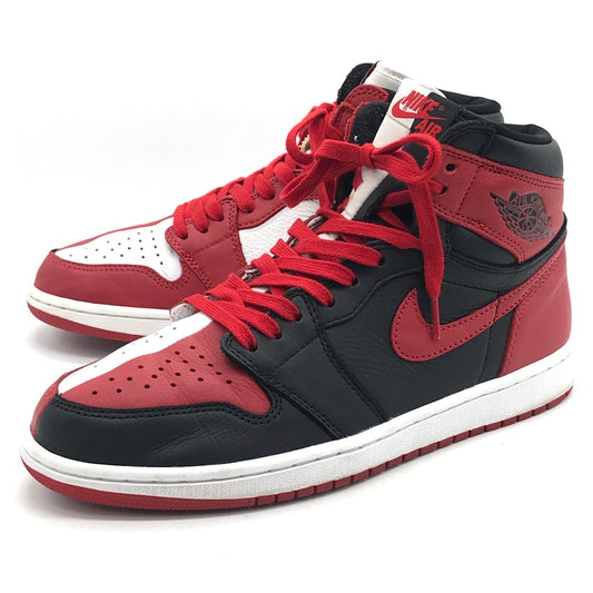 NIKE | ナイキ AIR JORDAN 1 RETRO HIGH OG 'HOMAGE TO HOME' エア ジョーダン 1 レトロ ハイ スニーカー 861428-061 レッド 28cm【倉吉店】