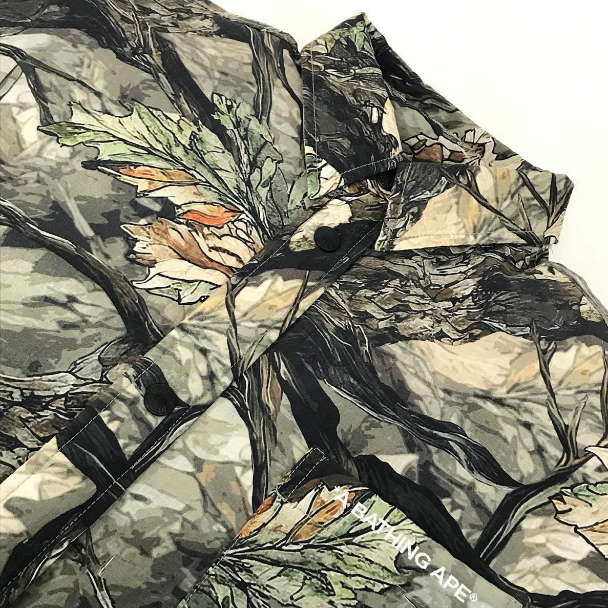 A BATHING APE | アベイシングエイプ TREE EDGE CAMO DOWN SHIRT JACKET ツリーカモ ダウンシャツジャケット ダウンジャケット 1L80144002 ツリーカモ サイズ：M【倉吉店】