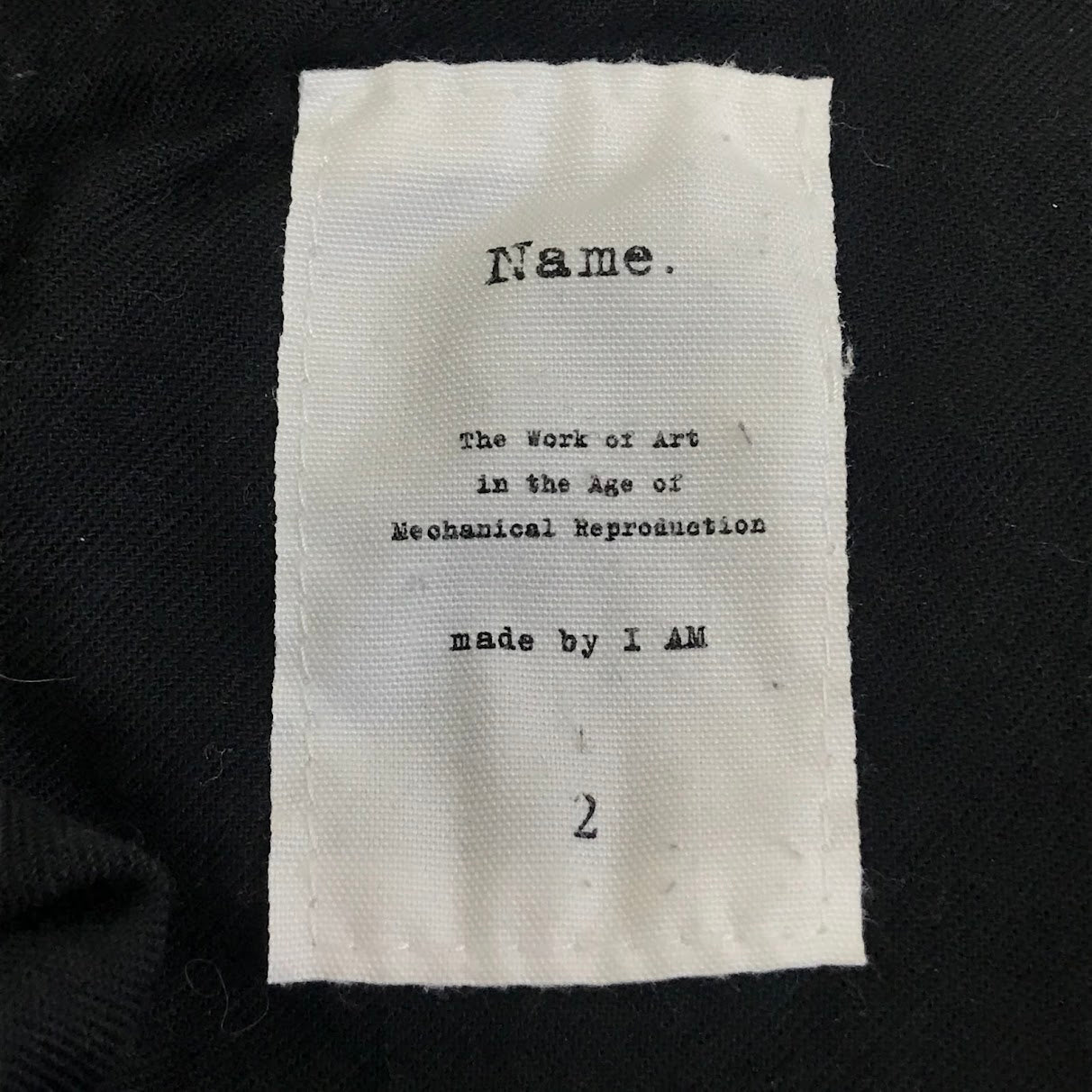 Name. | ネーム DENIM FLARE JEANS デニムフレアジーンズ デニムパンツ NMPT-21SS-002 ブラック サイズ：2【倉吉店】
