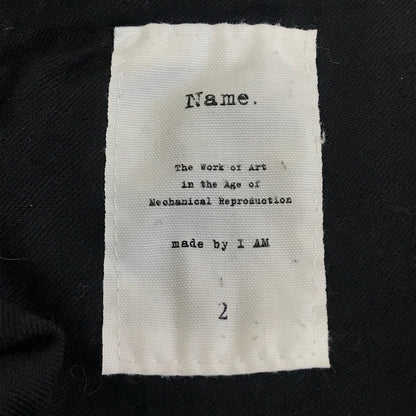 Name. | ネーム DENIM FLARE JEANS デニムフレアジーンズ デニムパンツ NMPT-21SS-002 ブラック サイズ：2【倉吉店】