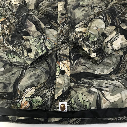 A BATHING APE | アベイシングエイプ TREE EDGE CAMO DOWN SHIRT JACKET ツリーカモ ダウンシャツジャケット ダウンジャケット 1L80144002 ツリーカモ サイズ：M【倉吉店】