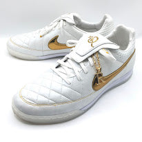NIKE | ナイキ RONALDINHO TIEMPO LEGEND ’TOUCH OF GOLD’ スニーカー IF4389-100 ホワイト×ゴールド 27.5cm【倉吉店】
