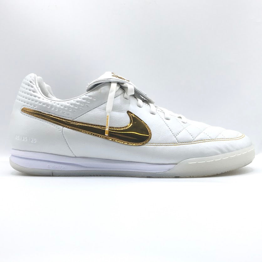 NIKE | ナイキ RONALDINHO TIEMPO LEGEND ’TOUCH OF GOLD’ スニーカー IF4389-100 ホワイト×ゴールド 27.5cm【倉吉店】