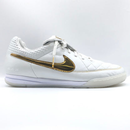 NIKE | ナイキ RONALDINHO TIEMPO LEGEND ’TOUCH OF GOLD’ スニーカー IF4389-100 ホワイト×ゴールド 27.5cm【倉吉店】