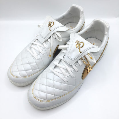 NIKE | ナイキ RONALDINHO TIEMPO LEGEND ’TOUCH OF GOLD’ スニーカー IF4389-100 ホワイト×ゴールド 27.5cm【倉吉店】