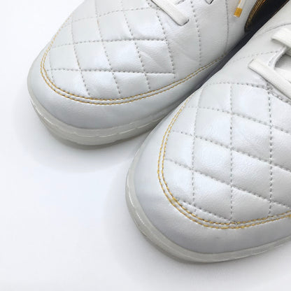 NIKE | ナイキ RONALDINHO TIEMPO LEGEND ’TOUCH OF GOLD’ スニーカー IF4389-100 ホワイト×ゴールド 27.5cm【倉吉店】