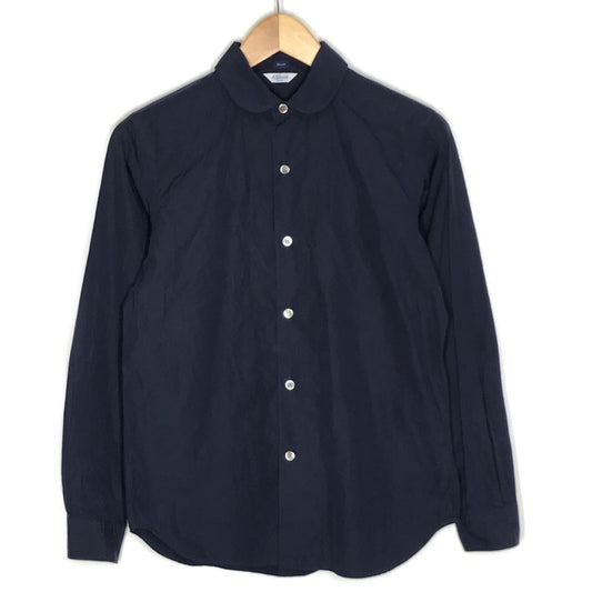LE GLAZIK | ルグラジック ラウンドカラー長袖シャツ 長袖シャツ JL-3299 ネイビー サイズ：36【倉吉店】