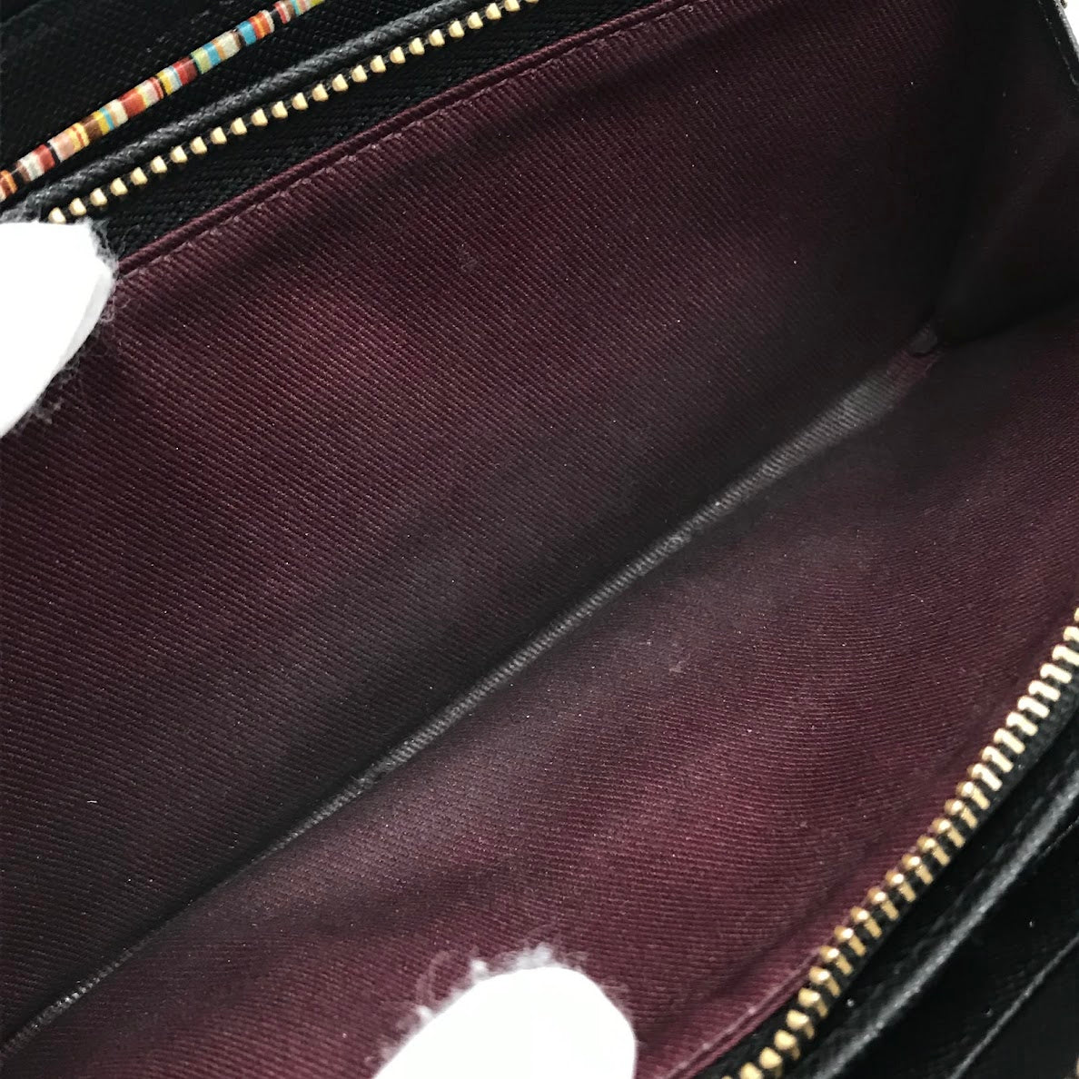 Paul Smith | ポール・スミス ジップストローグレイン ラウンドファスナー長財布 長財布 ブラック【倉吉店】【代金引換不可・日時指定不可】【ポスト投函】