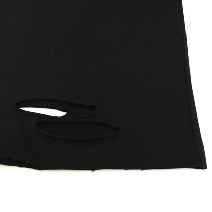 BALENCIAGA | バレンシアガ デストロイ加工ロゴプリント 半袖Ｔシャツ 651795 TKVB8 ブラック サイズ：S【倉吉店】