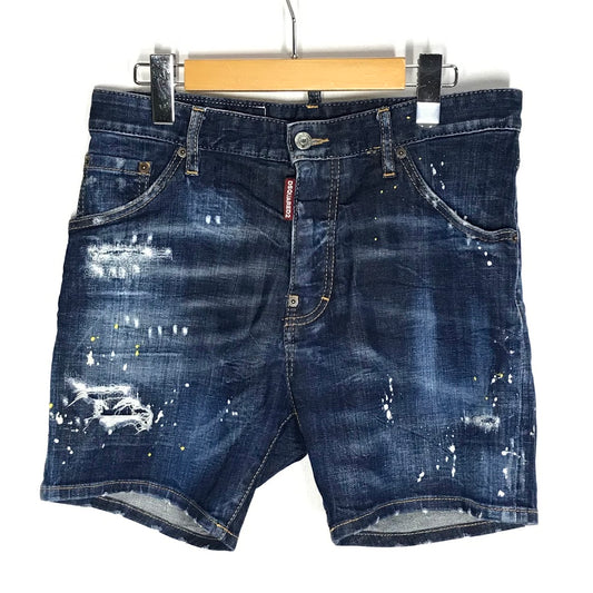DSQUARED2 | ディースクエアード Dan Commando Shorts デニム ショートパンツ S71MU0521 S30342 インディゴ サイズ：42【倉吉店】