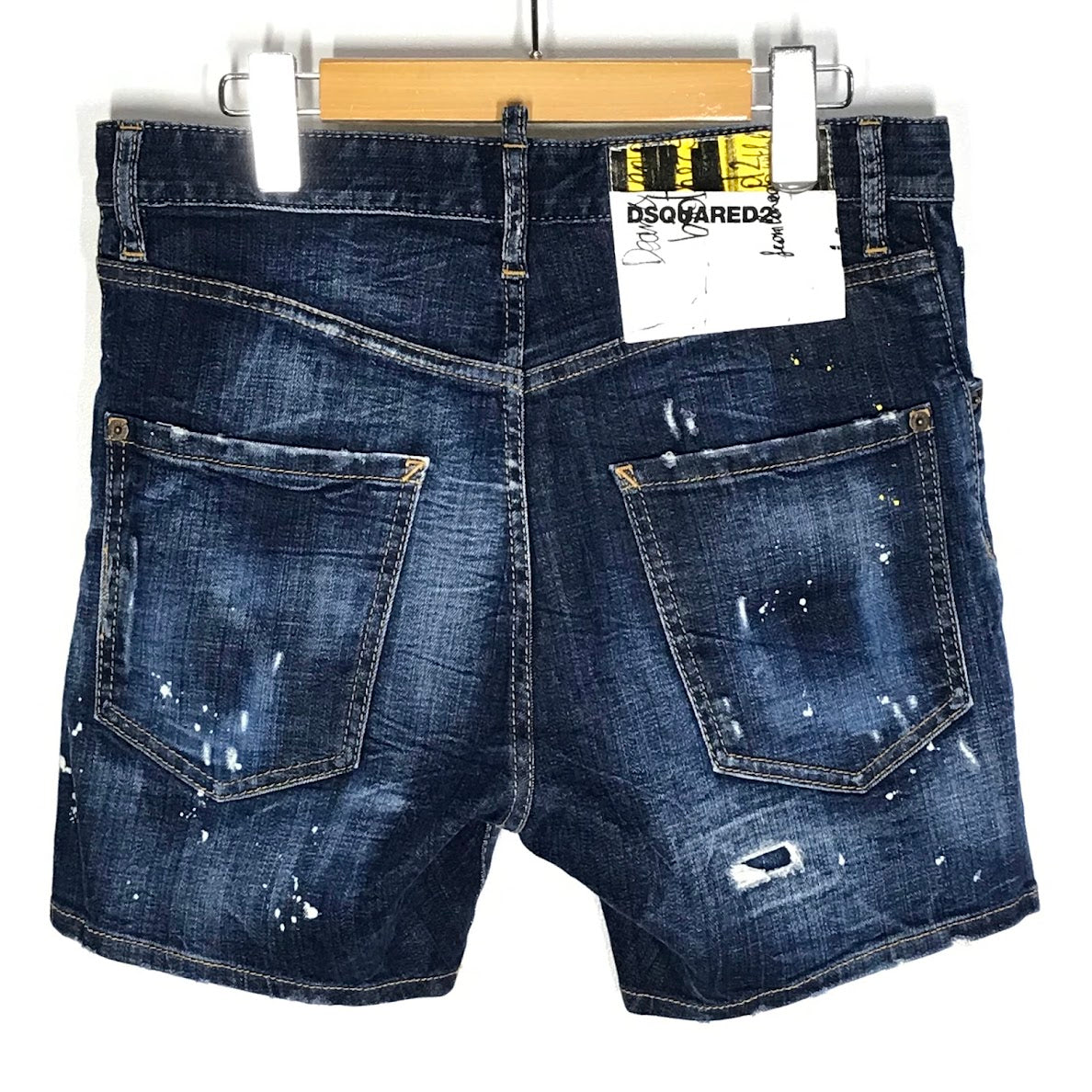 DSQUARED2 | ディースクエアード Dan Commando Shorts デニム ショートパンツ S71MU0521 S30342 インディゴ サイズ：42【倉吉店】