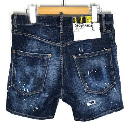 DSQUARED2 | ディースクエアード Dan Commando Shorts デニム ショートパンツ S71MU0521 S30342 インディゴ サイズ：42【倉吉店】