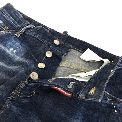 DSQUARED2 | ディースクエアード Dan Commando Shorts デニム ショートパンツ S71MU0521 S30342 インディゴ サイズ：42【倉吉店】