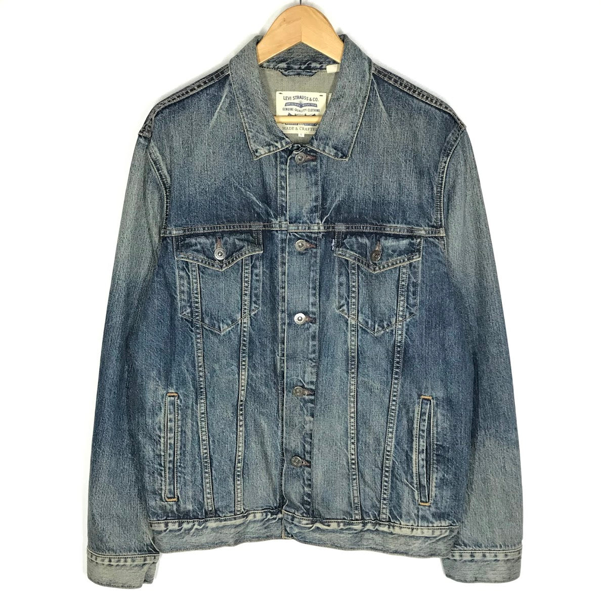Levi's | リーバイス MADE&CRAFTED/3rd デニムジャケット デニム 67485-0012 ブルー サイズ：L【倉吉店】
