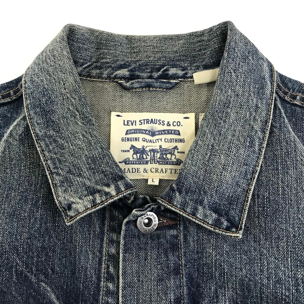 Levi's | リーバイス MADE&CRAFTED/3rd デニムジャケット デニム 67485-0012 ブルー サイズ：L【倉吉店】