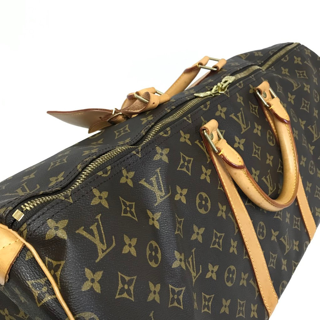 LOUIS VUITTON | ルイ・ヴィトン モノグラム キーポル55 ボストンバッグ M41424【倉吉店】