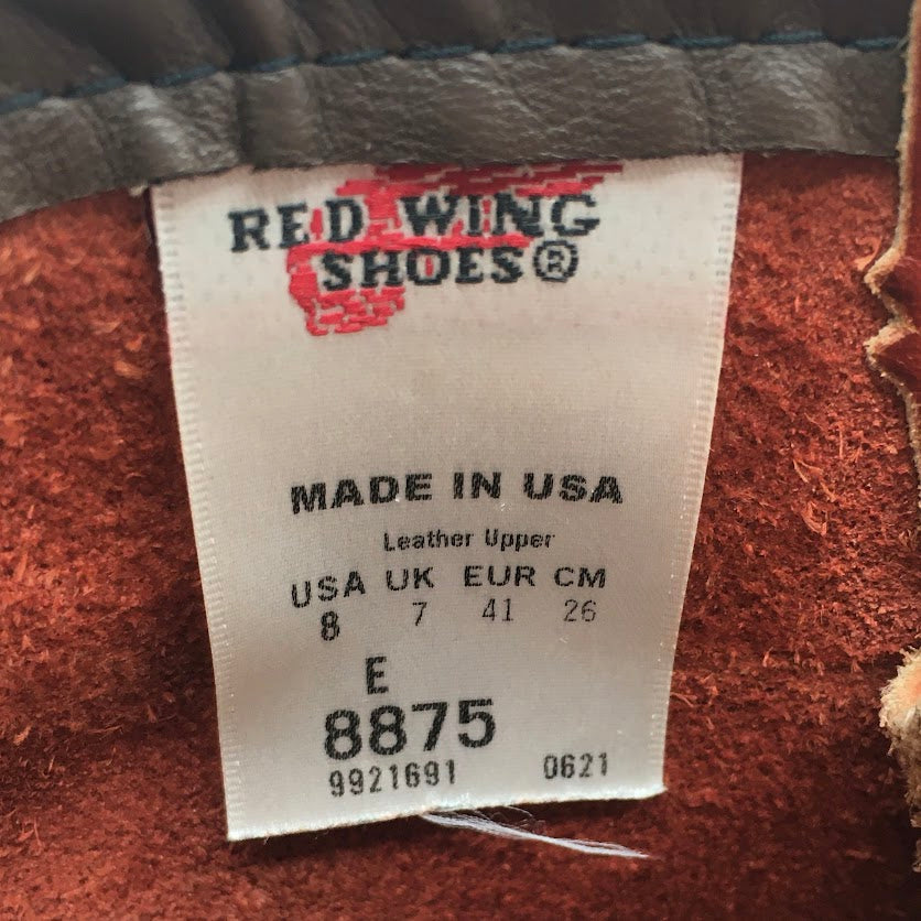RED WING | レッドウィング 6インチ クラシックモック ブーツ 8875 レッド 26cm【倉吉店】