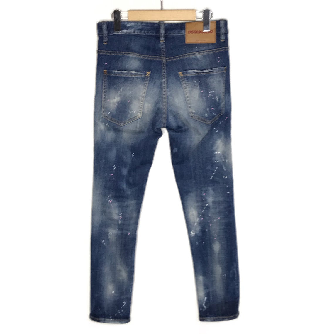 DSQUARED2 | ディースクエアード Skater Jean スケーター ジーンズ ダメージ・リペア加工 デニムパンツ S71LB0452 S30342 インディゴ サイズ：42【倉吉店】