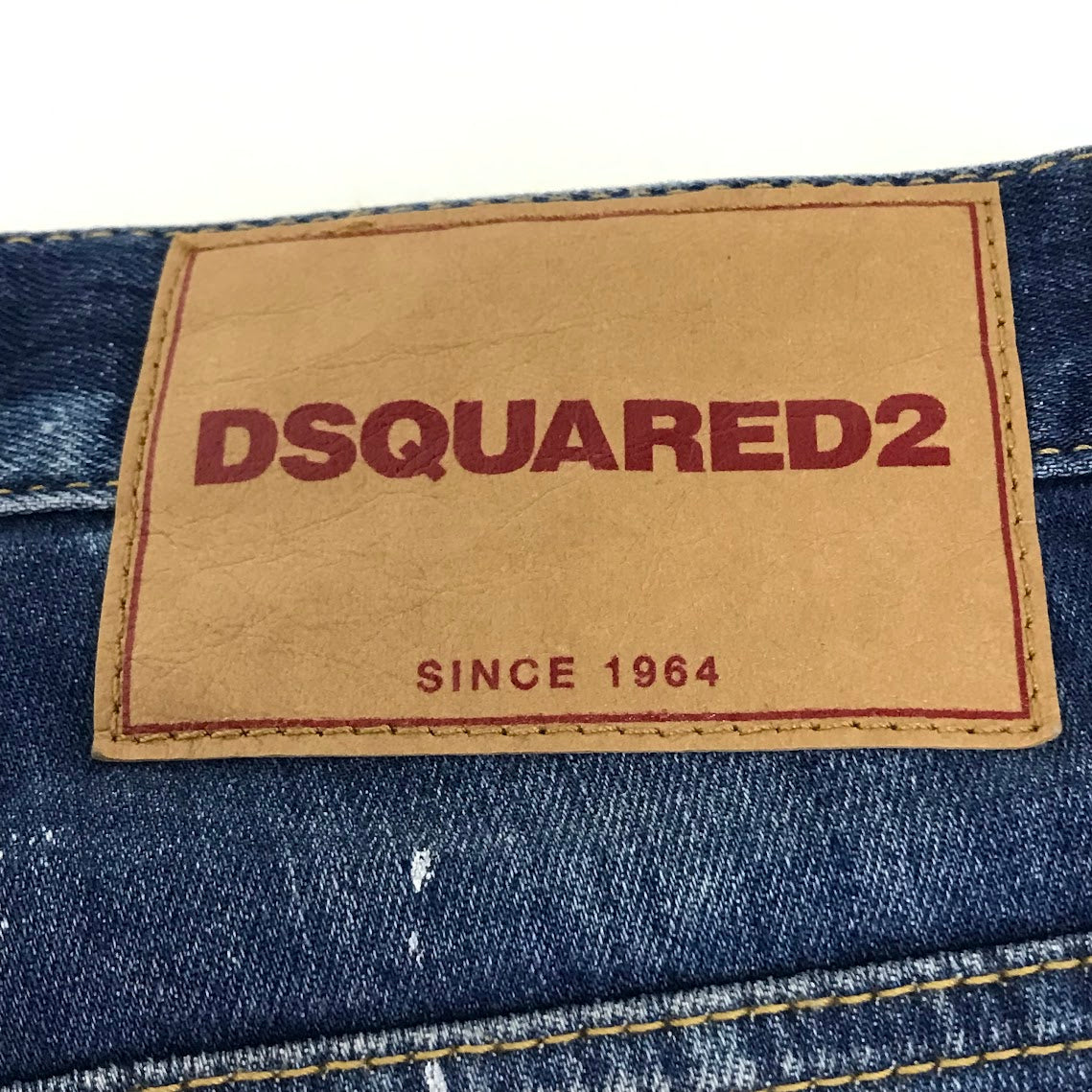 DSQUARED2 | ディースクエアード Skater Jean スケーター ジーンズ ダメージ・リペア加工 デニムパンツ S71LB0452 S30342 インディゴ サイズ：42【倉吉店】