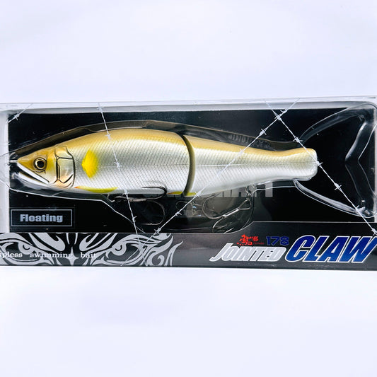 【フィッシング/釣り/釣具/ルアー】 未使用/パーツ欠品あり GAN CRAFT ガンクラフト JOINTEDCLAW ジョインテットクロー 鮎邪 178F #TS-05 チャートヘッドブルーギル【倉吉店】