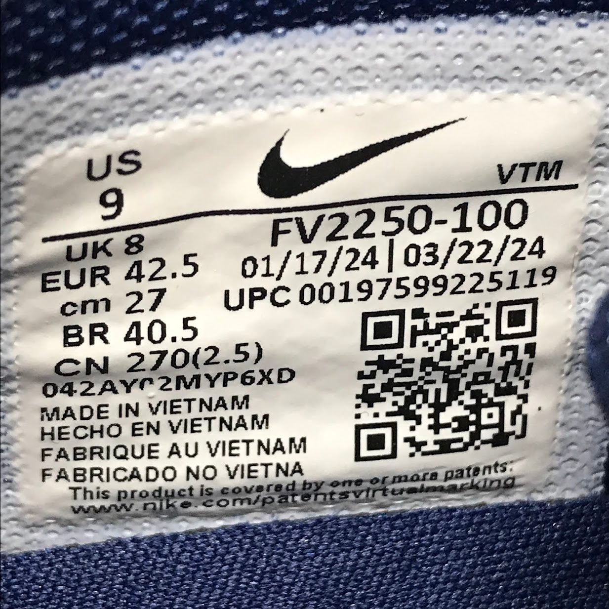 NIKE | ナイキ AIR MAX DN 'TEAM USA' エアマックス スニーカー FV2250-100 ブルー 27cm【倉吉店】