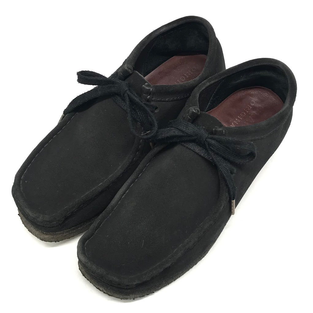 Clarks | クラークス Wallabee Boot ワラビー ブーツ 11826 ブラック 25.5cm【倉吉店】