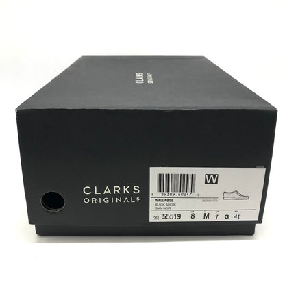 Clarks | クラークス Wallabee Boot ワラビー ブーツ 11826 ブラック 25.5cm【倉吉店】