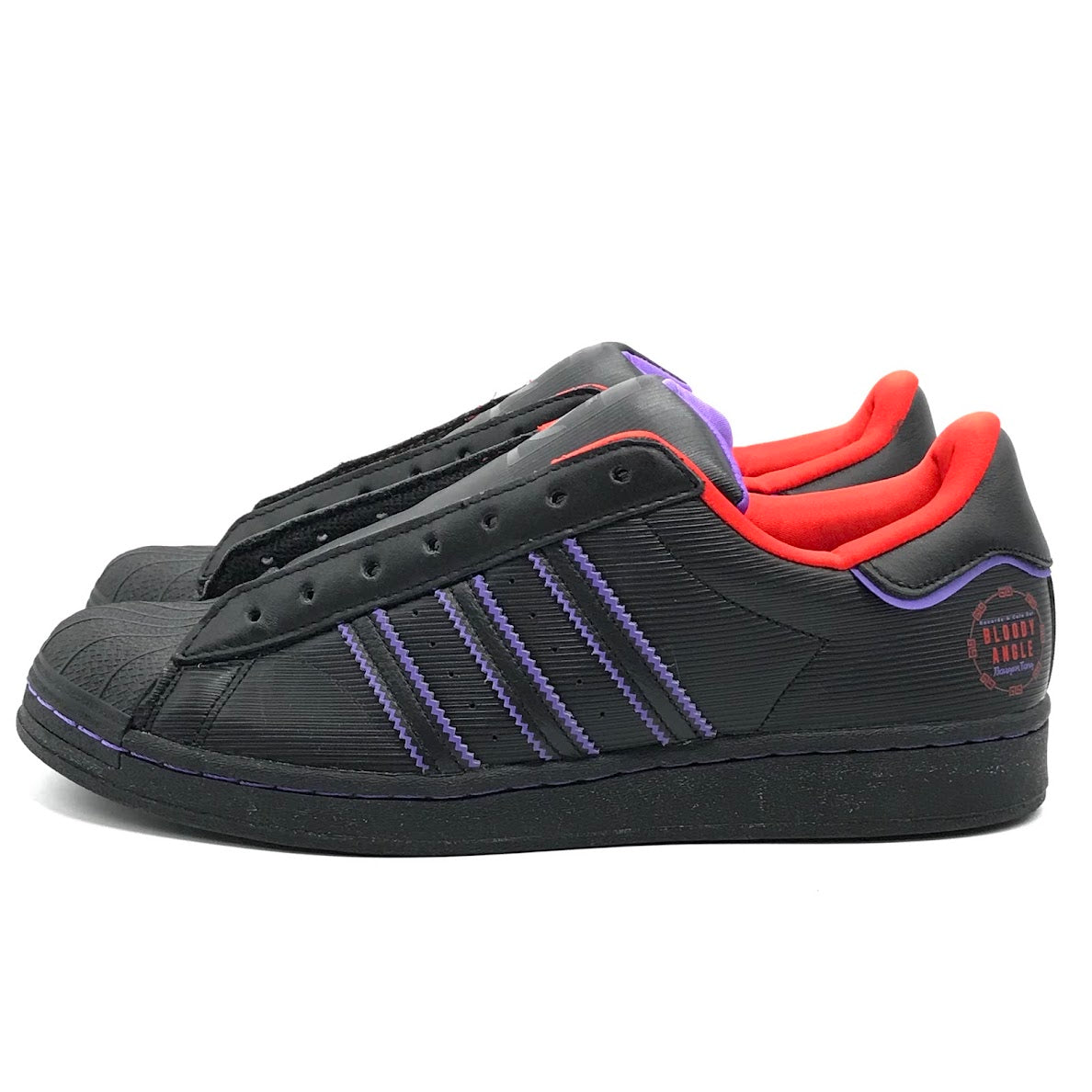 adidas | アディダス SUPERSTAR LACELESS 'BLOODY ANGLE' スニーカー FZ6568 ブラック 28.5cm【倉吉店】