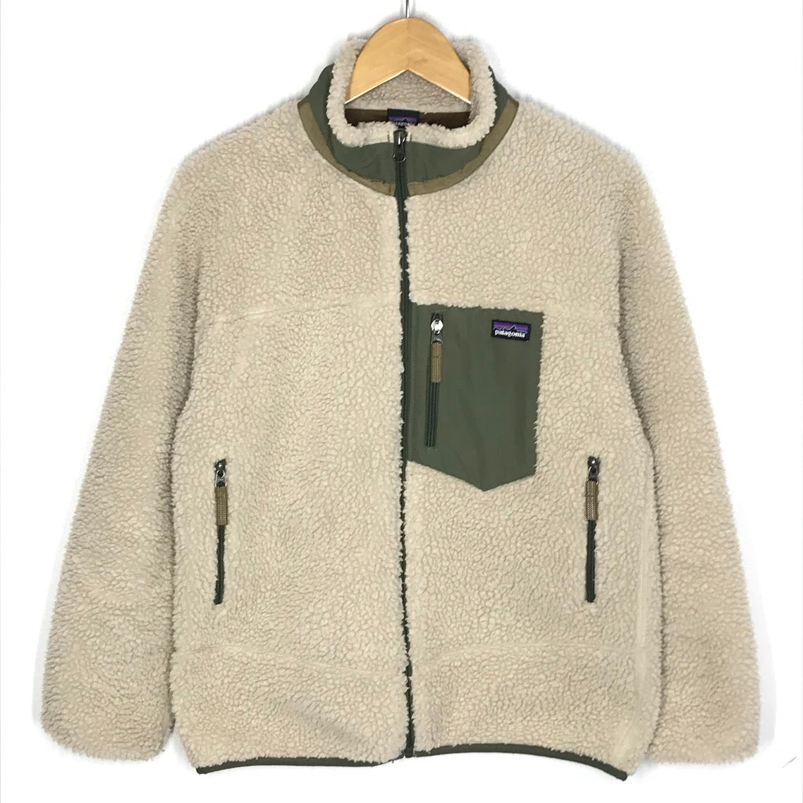 patagonia | パタゴニア Kids Classic Retro-X Jacket KIDSサイズ レトロX フリースジャケット その他アウター 65625FA20 ベージュ サイズ：XL【倉吉店】