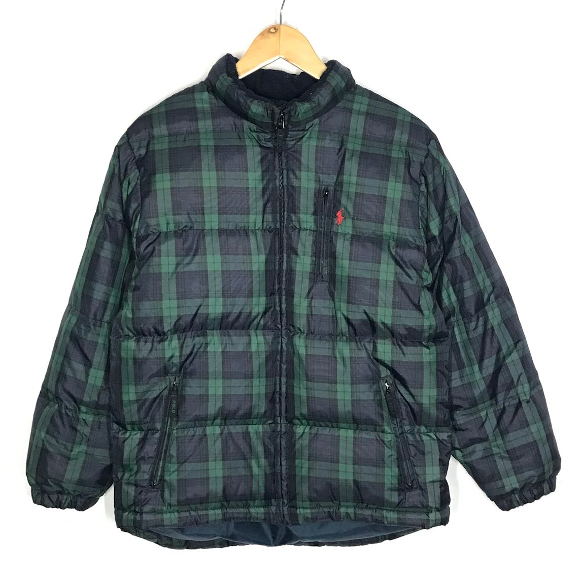 POLO RALPH LAUREN | ポロ・ラルフローレン チェック柄 サイズ：キッズ160 ダウンジャケット 3352-1650 グリーン【倉吉店】