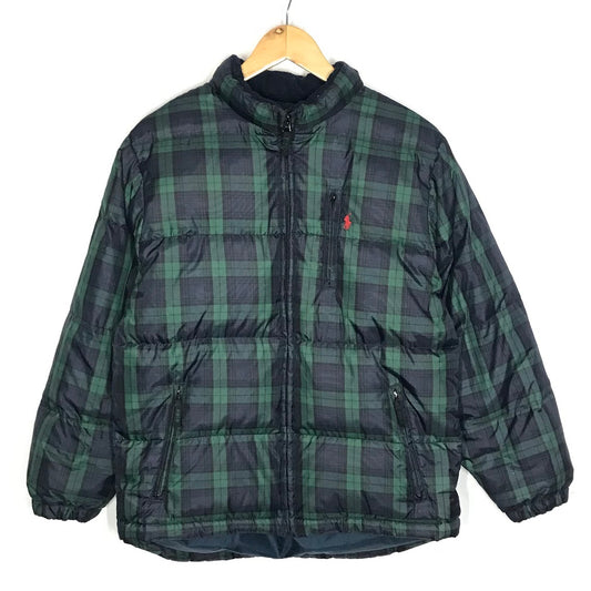 POLO RALPH LAUREN | ポロ・ラルフローレン チェック柄 サイズ：キッズ160 ダウンジャケット 3352-1650 グリーン【倉吉店】