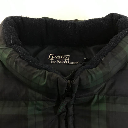 POLO RALPH LAUREN | ポロ・ラルフローレン チェック柄 サイズ：キッズ160 ダウンジャケット 3352-1650 グリーン【倉吉店】