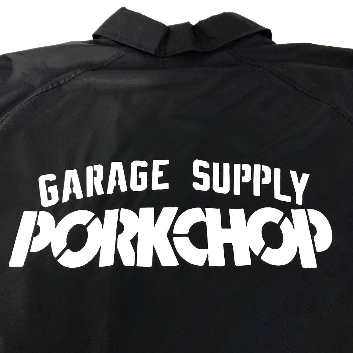 PORK CHOP | ポークチョップ コーチジャケット ナイロンジャケット ブラック サイズ：XL【倉吉店】