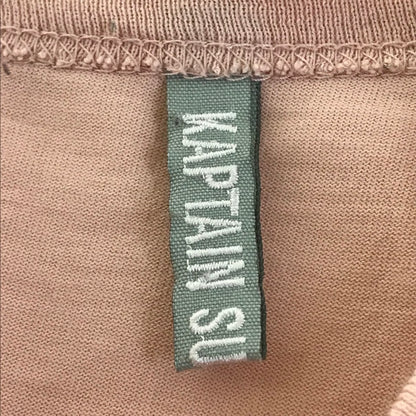 KAPTAIN SUNSHINE | キャプテンサンシャイン Sea Island Suede Tenjiku Half Sleeve Tee 半袖Ｔシャツ KS23SCS08 ピンク サイズ：4【倉吉店】