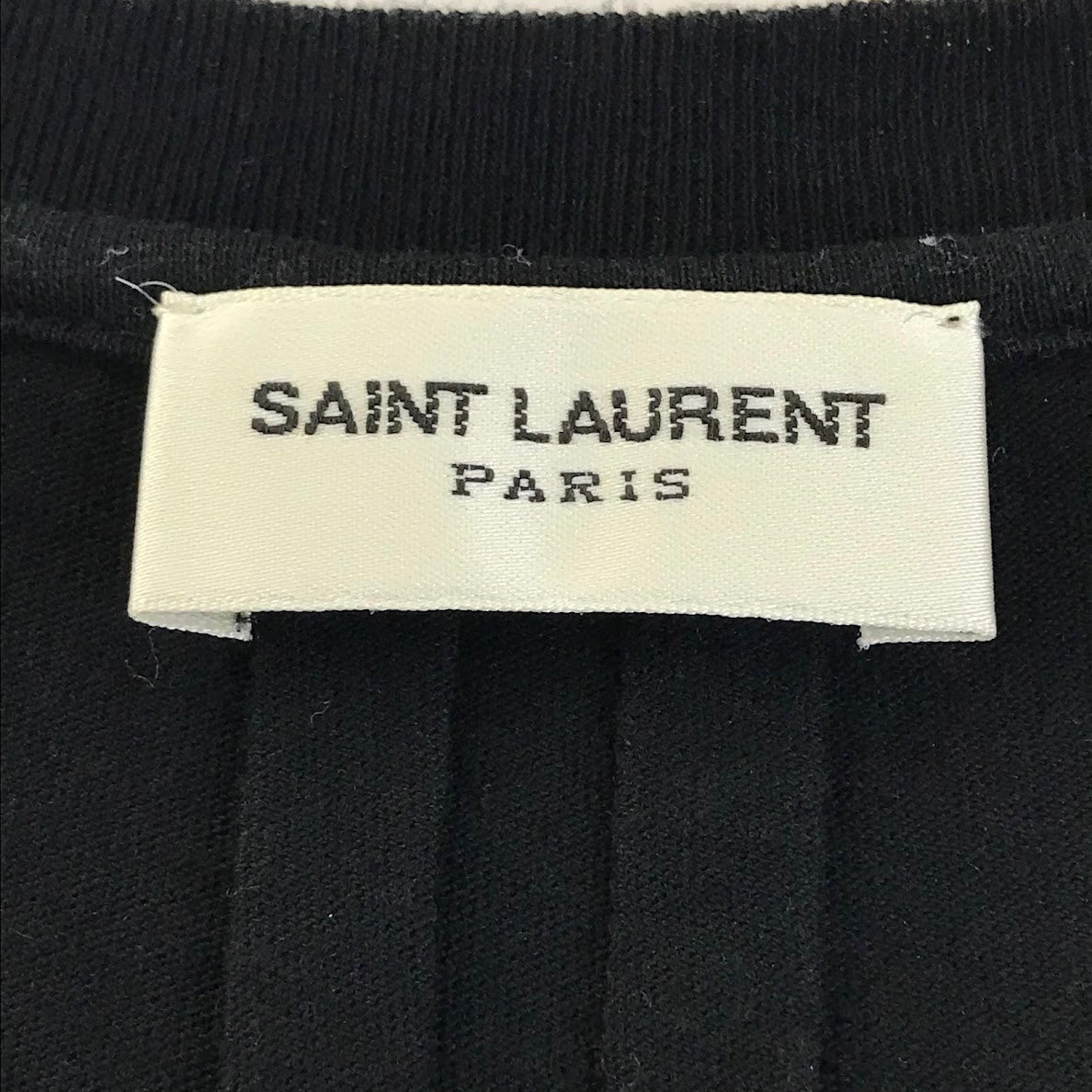SAINT LAURENT | サンローラン 16AW エディ期 パラディウム スター Tシャツ 半袖Ｔシャツ UP53 2016 00159 ブラック サイズ：M【倉吉店】