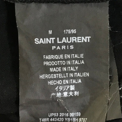 SAINT LAURENT | サンローラン 16AW エディ期 パラディウム スター Tシャツ 半袖Ｔシャツ UP53 2016 00159 ブラック サイズ：M【倉吉店】