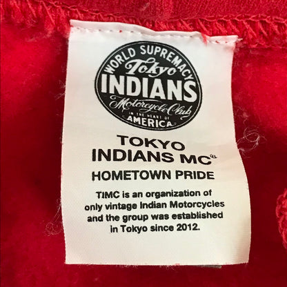 Timc Inc.(TOKYO INDIANS MC)｜東京インディアンズモーターサイクル　プルオーバーパーカー パーカー レッド サイズ：XL【倉吉店】