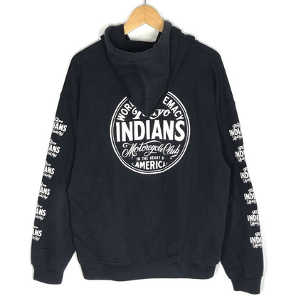 TOKYO INDIANS MC｜東京インディアンズモーターサイクル　プルオーバーパーカー パーカー ブラック サイズ：L【倉吉店】