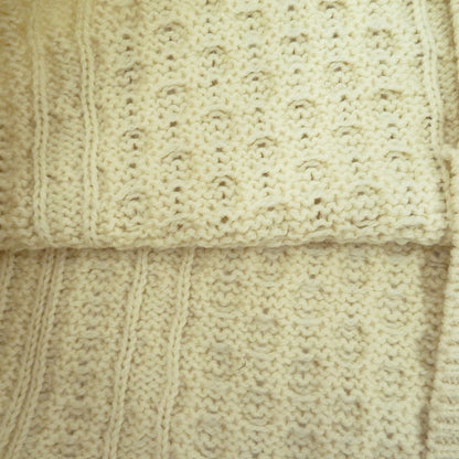 VINTAGE衣料 | ヴィンテージイリョウ Clady Knit ｱｲﾙﾗﾝﾄﾞ製 ニット アイボリー サイズ：XXL【瀬戸大橋店】