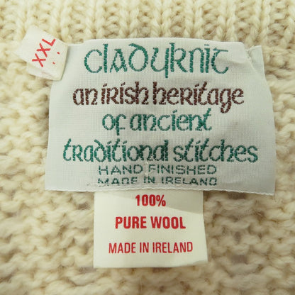 VINTAGE衣料 | ヴィンテージイリョウ Clady Knit ｱｲﾙﾗﾝﾄﾞ製 ニット アイボリー サイズ：XXL【瀬戸大橋店】