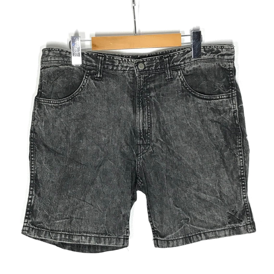 CAPTAINS HELM | キャプテンズヘルム CHEMICAL DENIM SHORTS ハーフパンツ ショートパンツ ブラック サイズ：L【倉吉店】