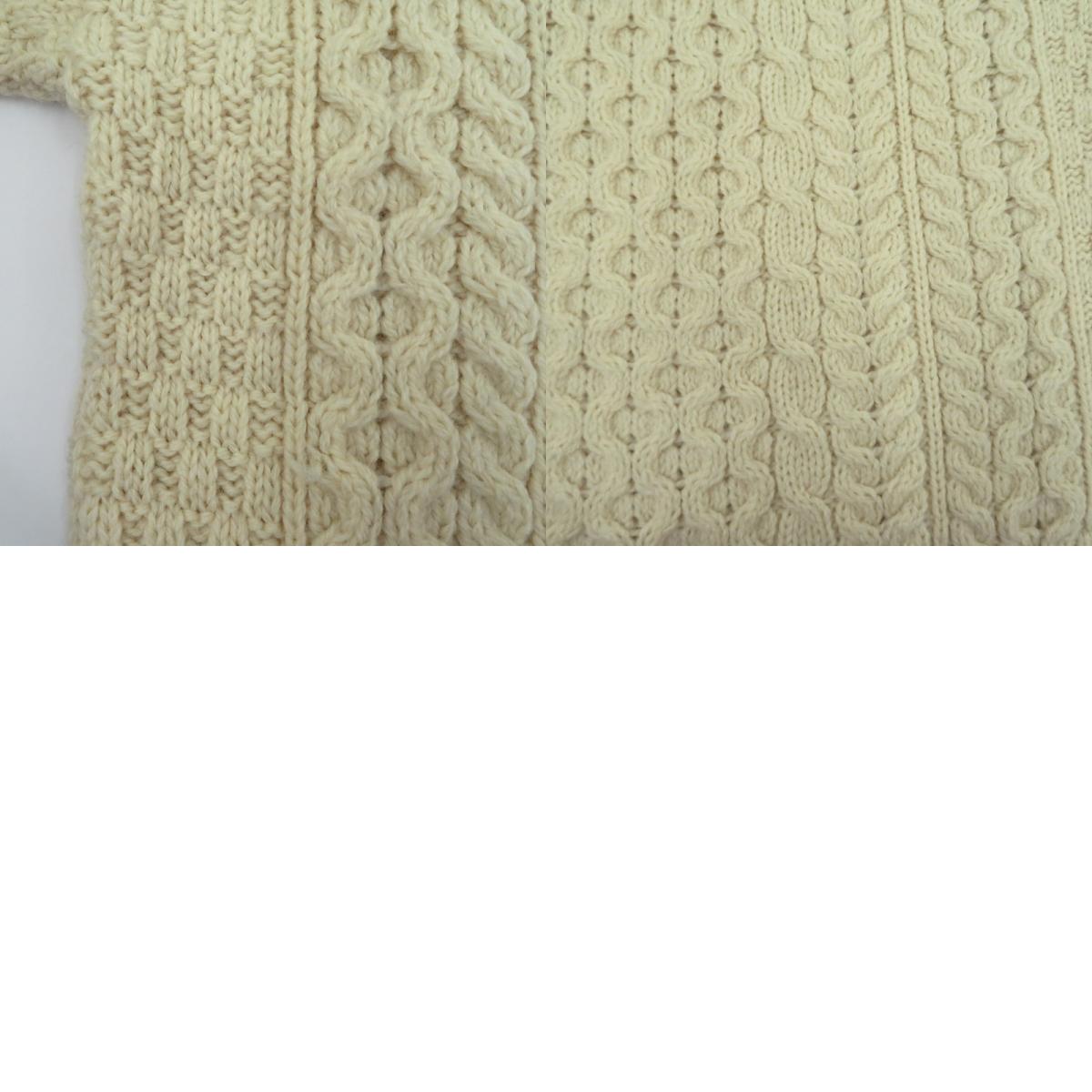 VINTAGE衣料 | ヴィンテージイリョウ Clady Knit ｱｲﾙﾗﾝﾄﾞ製 ニット アイボリー サイズ：XXL【瀬戸大橋店】